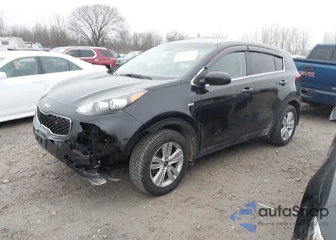 2017 Kia Sportage Lx z USA, uszkodzony, nr VIN KNDPMCACXH7154148